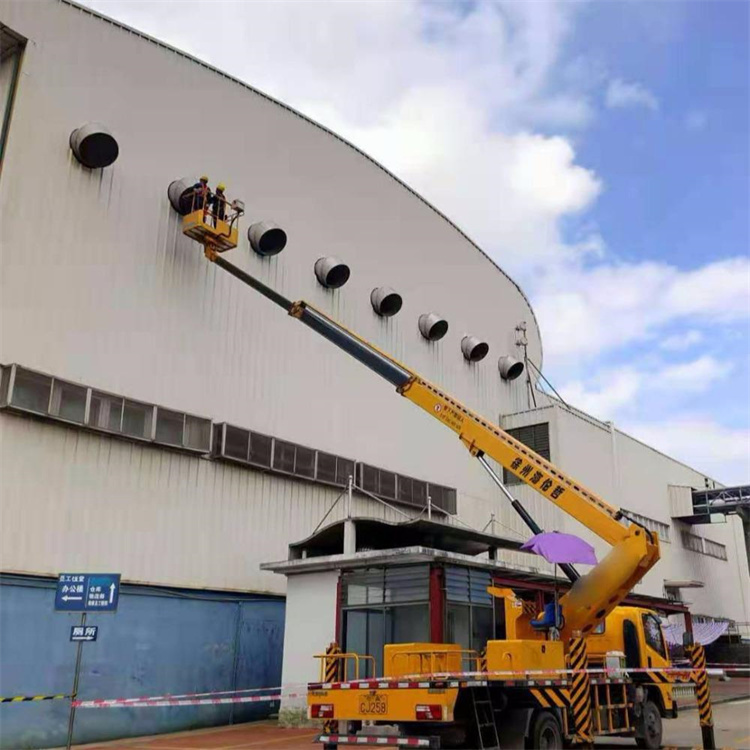 保定清苑高空作业车出租服务：专业广告牌安装解决方案