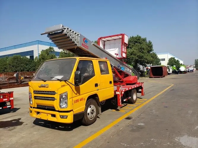 保定清苑附近云梯车出租 砂石搬运